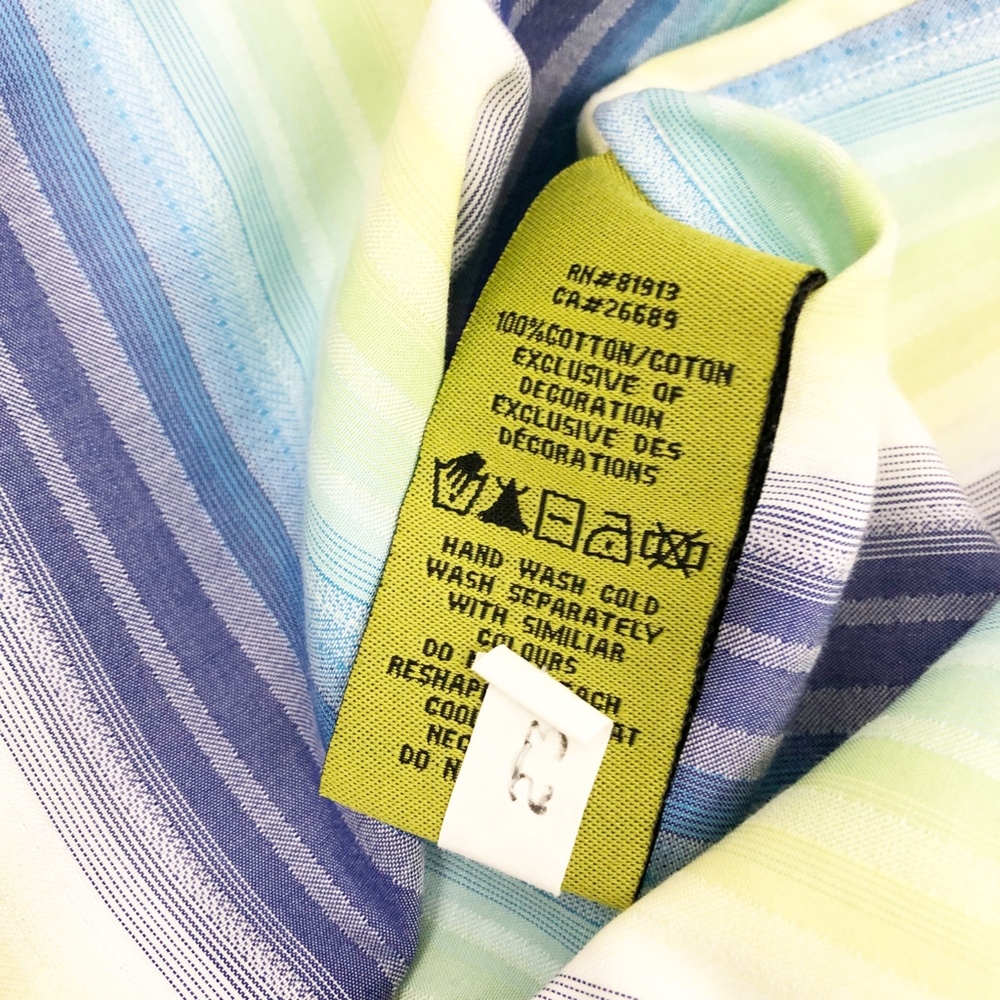 Robert Graham Stripe Reverse Cuff Button Down - image 8